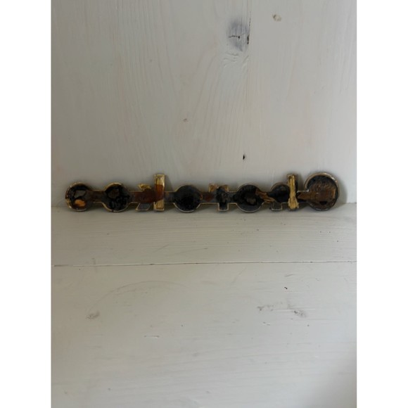 Gold Jeep Cherokee Car Truck Vehicle Fender Nameplate Emblems Badge Decals Parts - Picture 4 of 4